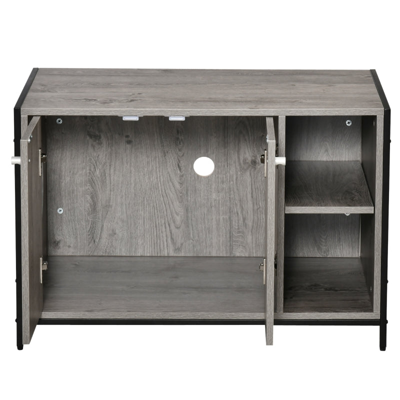 Hidden Cat Litter Box Enclosure