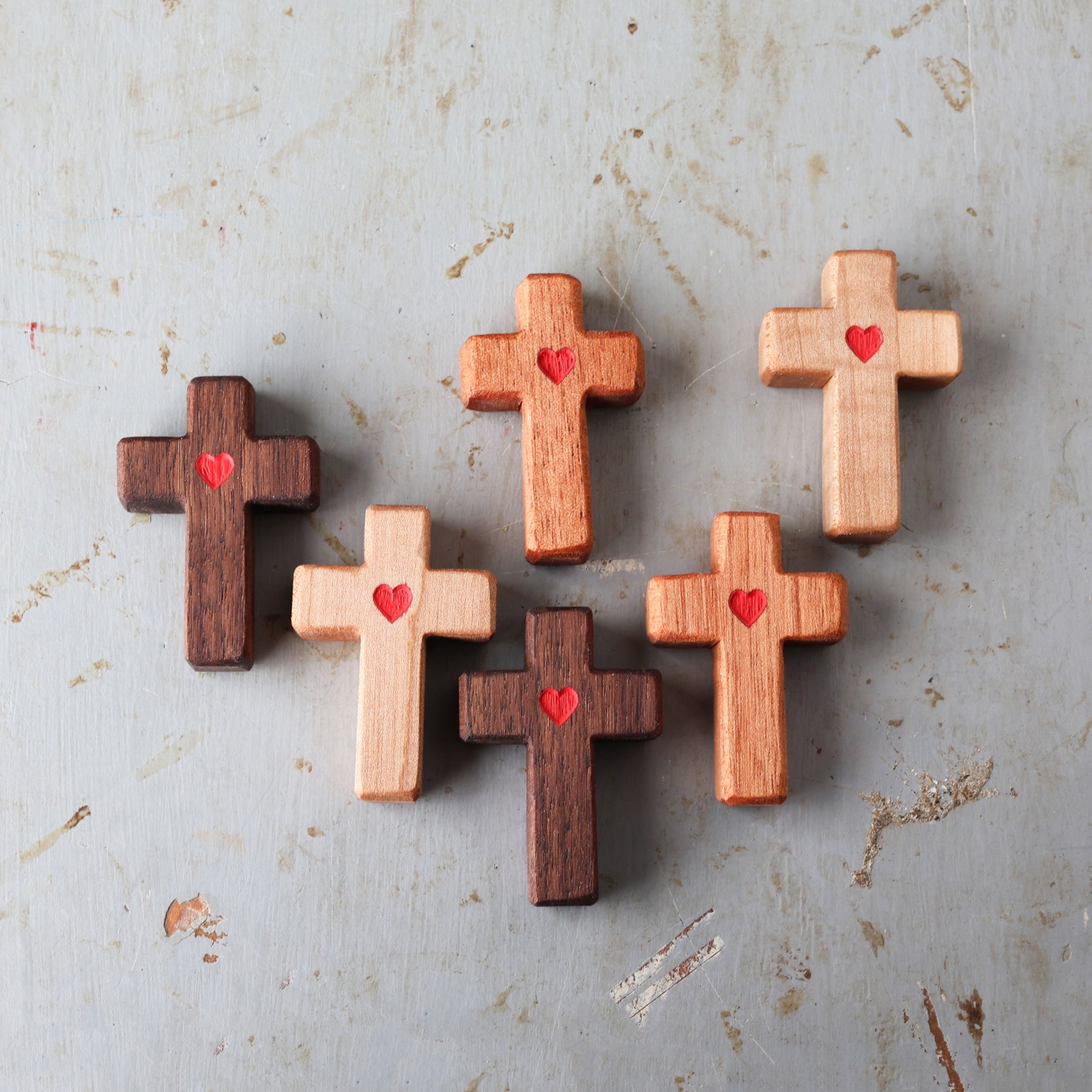 Agape Pocket Crosses