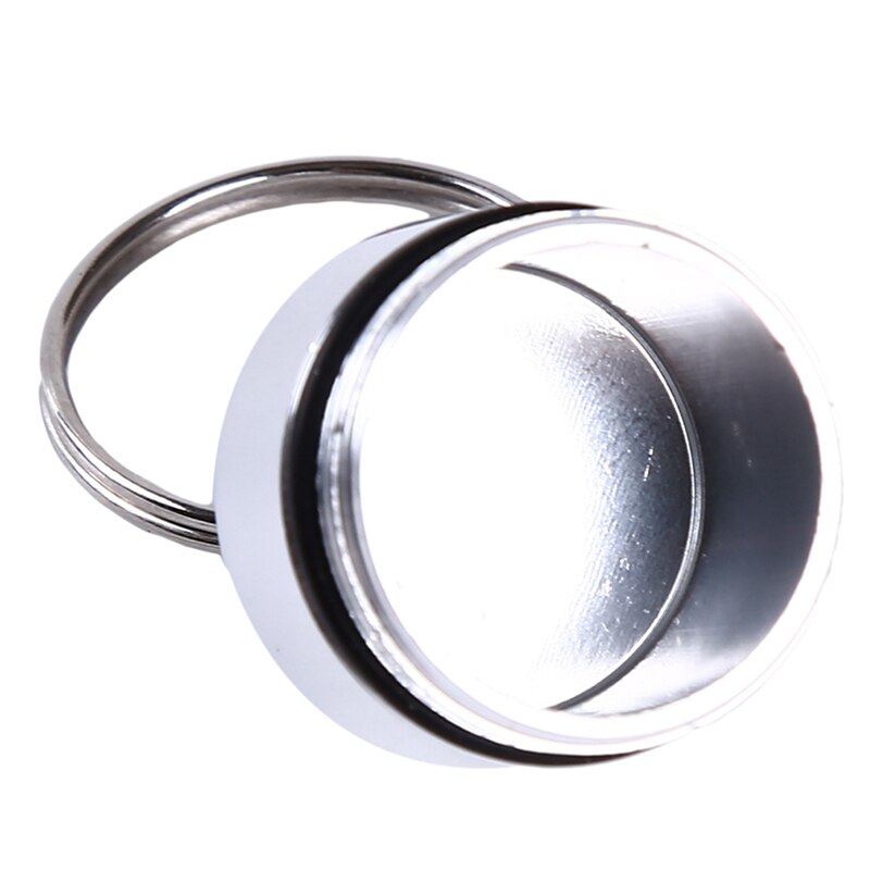 Portable Toothpick Holders – Keychain with Screw Cap in Aluminum & Wood Designs