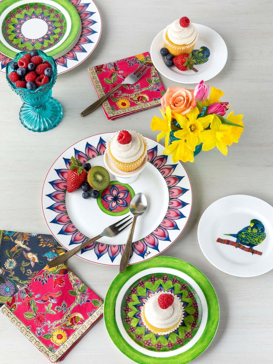 Hand-Forged Antique Gold Flatware Set