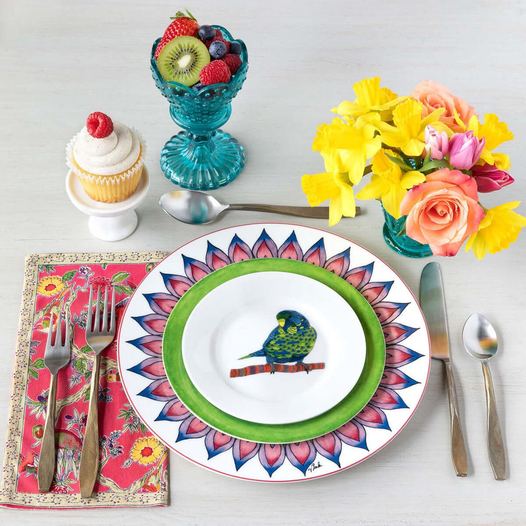 Hand-Forged Antique Gold Flatware Set