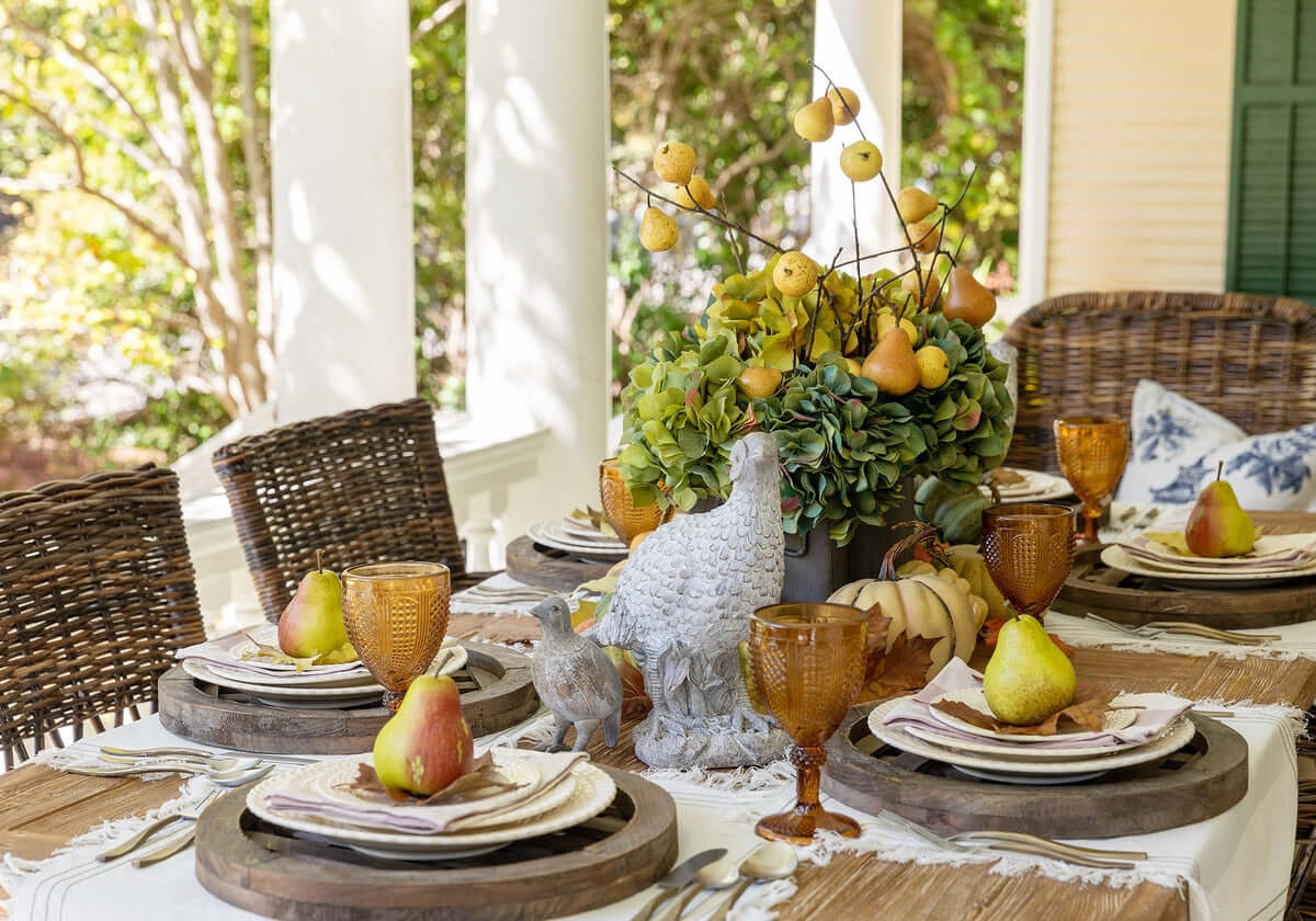 Hand-Forged Antique Gold Flatware Set