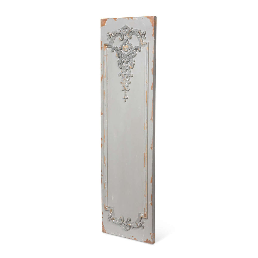 Distressed French Wall Panel – Antique Art Nouveau Decor