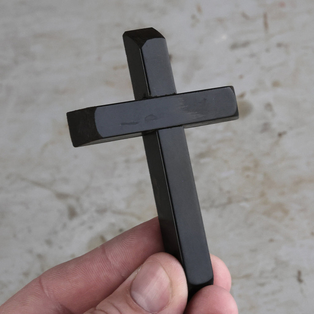 Ebony Piano Key Crosses