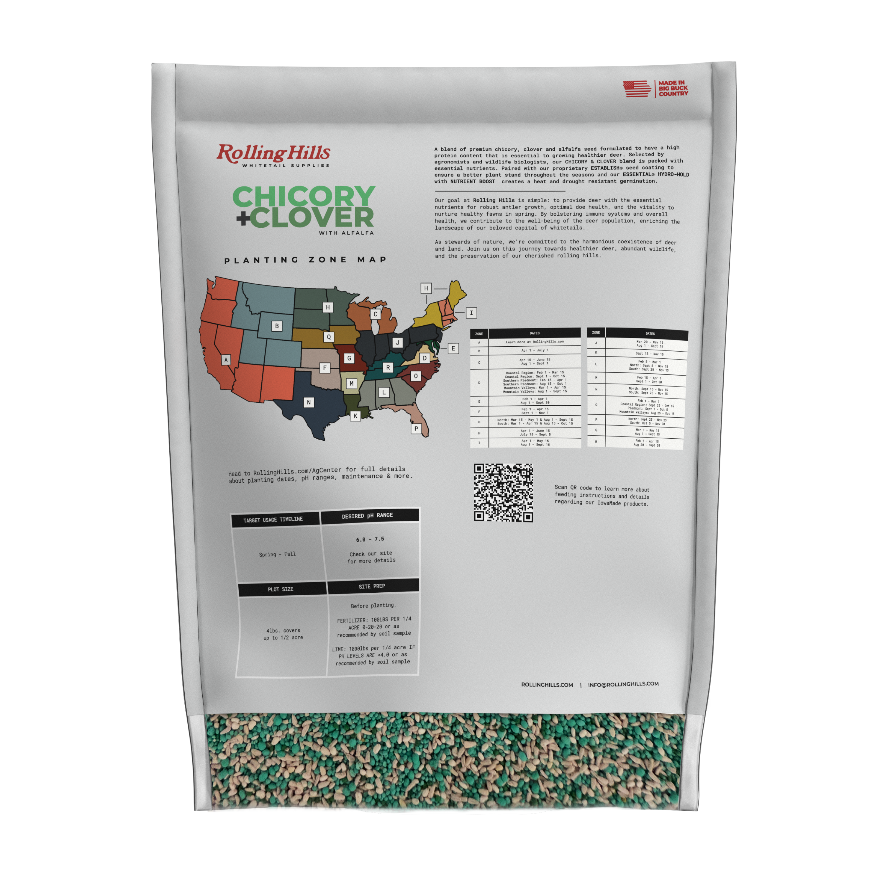 Chicory + Clover with Alfalfa