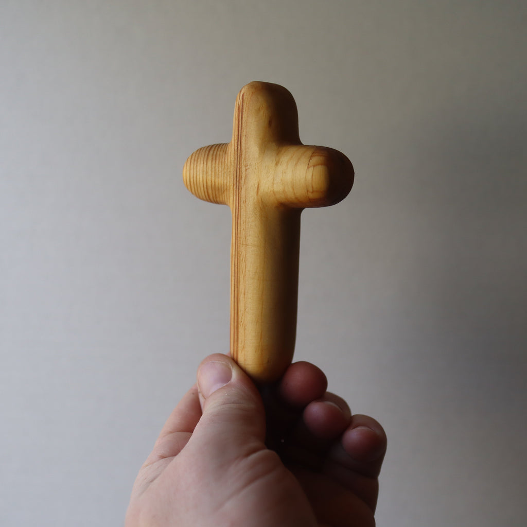 Hand-carved Wooden Prayer Crosses