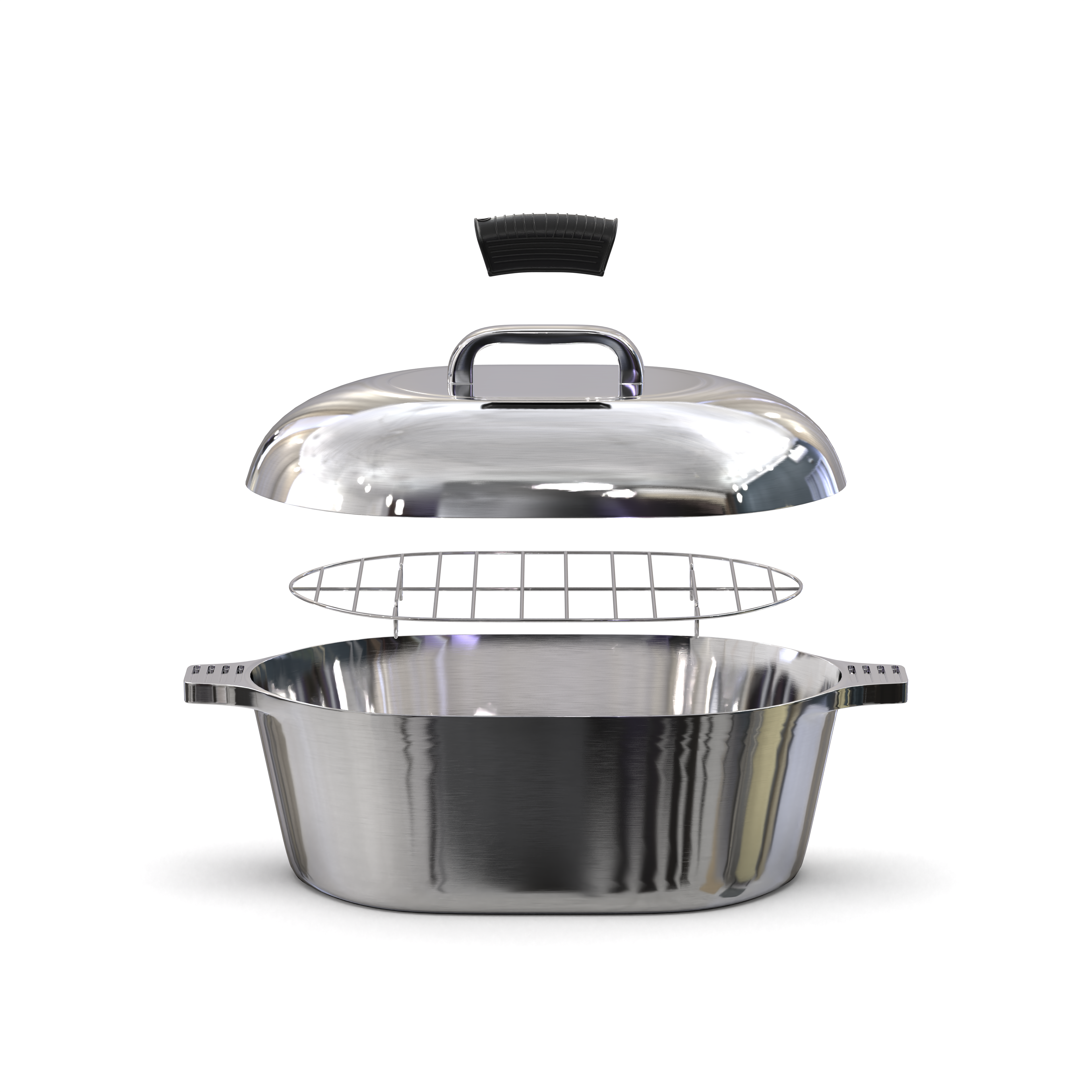 Oval Dutch Oven with Lid - 8 Quart (13 Inch)