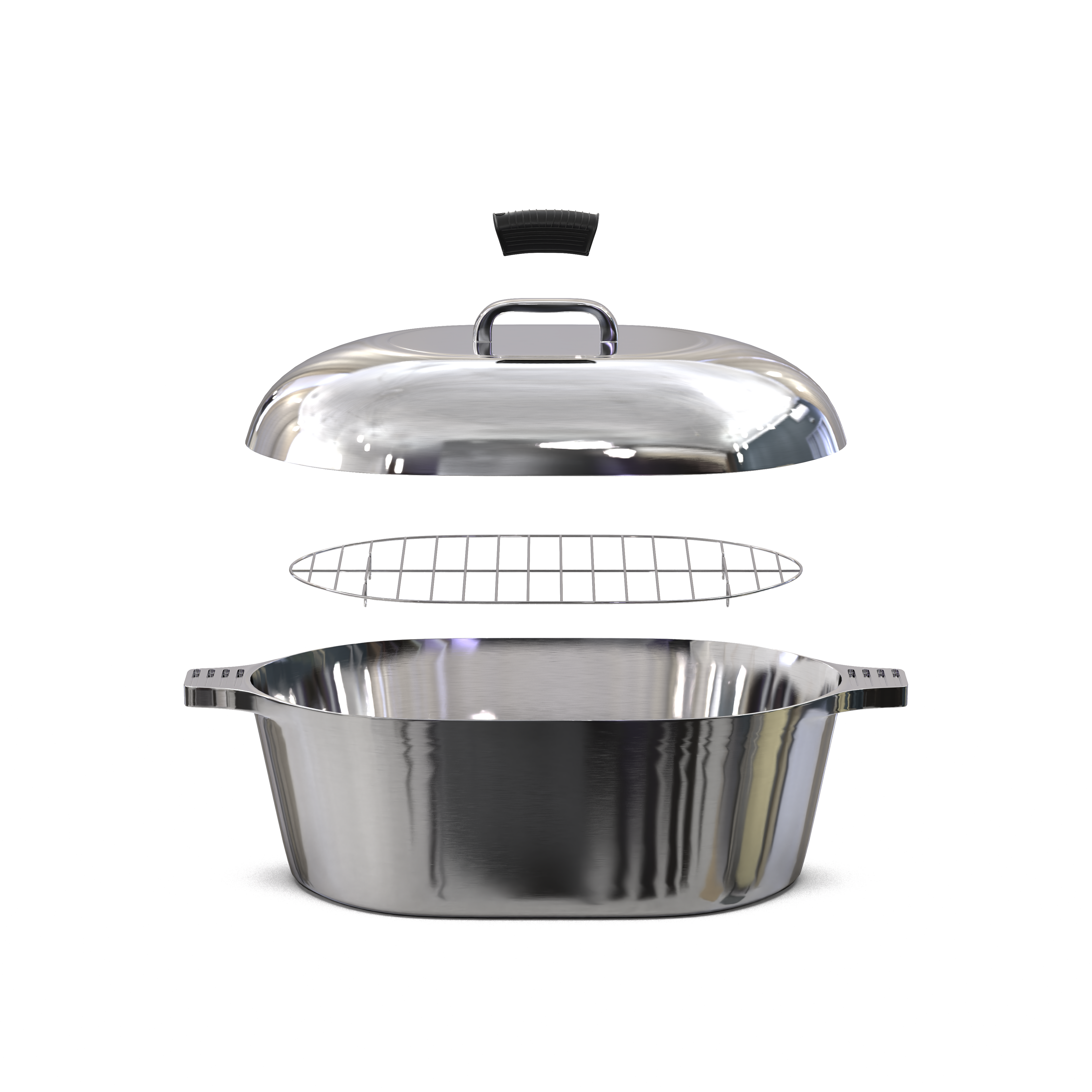 Oval Dutch Oven with Lid - 12.6 Quart (18 Inch)