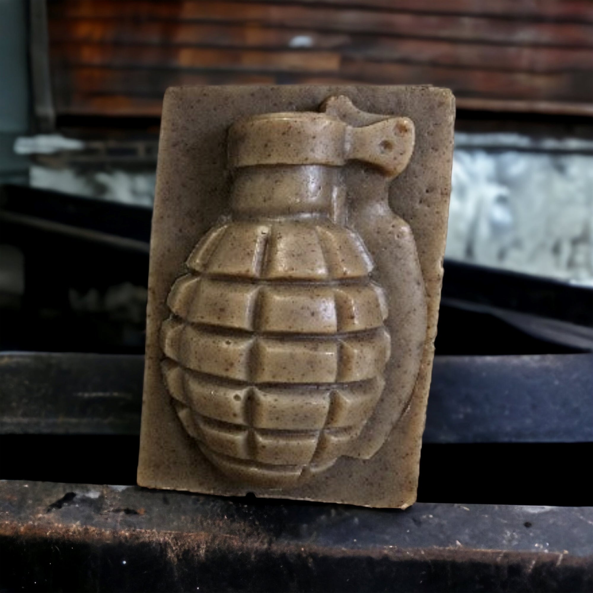 Latherneck Natural Grenade Soap