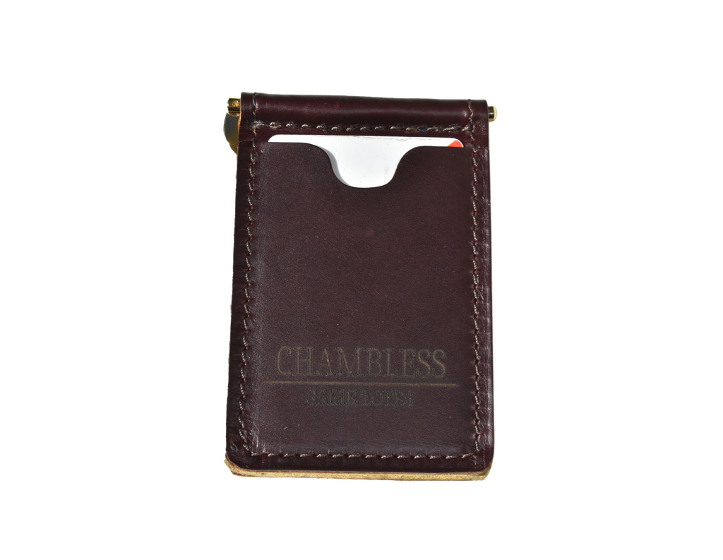 Leather Money Clip / Cardholder