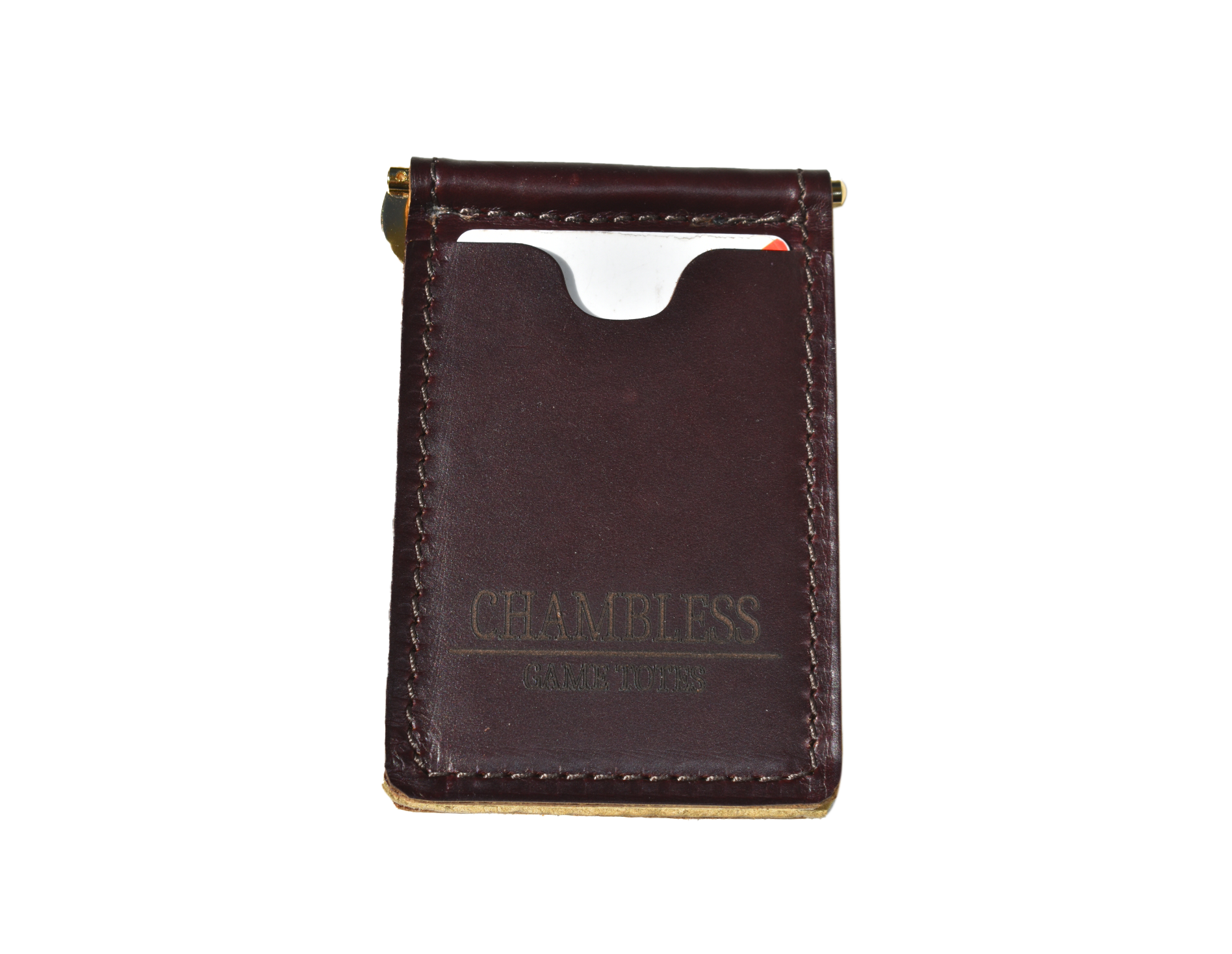 Leather Money Clip / Cardholder