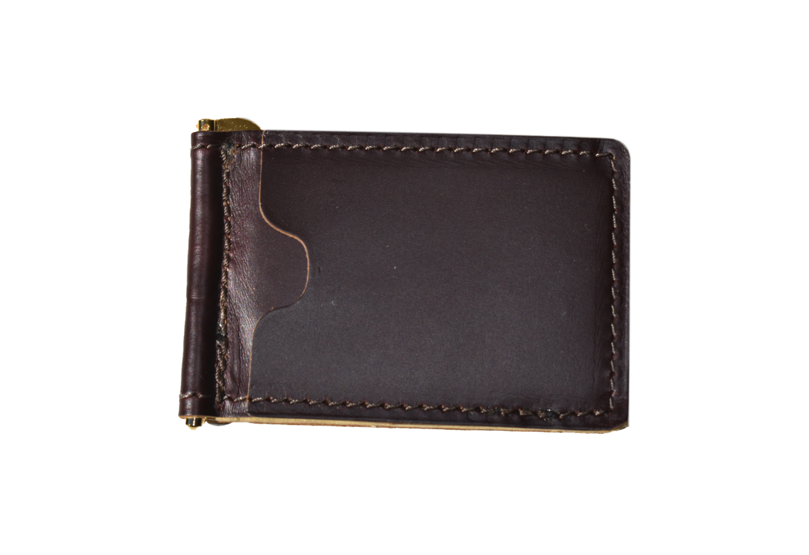 Leather Money Clip / Cardholder