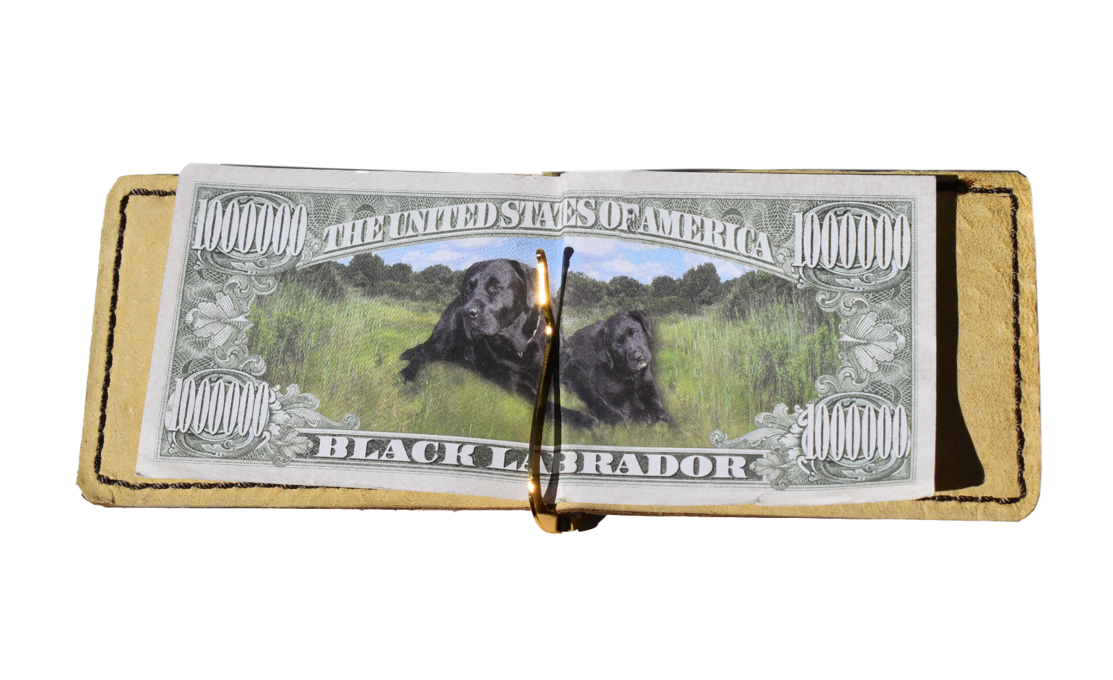 Leather Money Clip / Cardholder