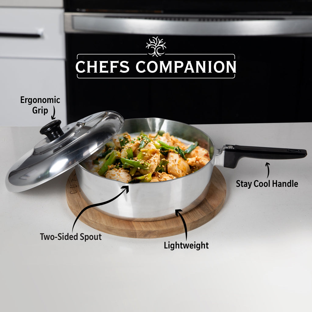 12 Inch Sauté Pan with Lid