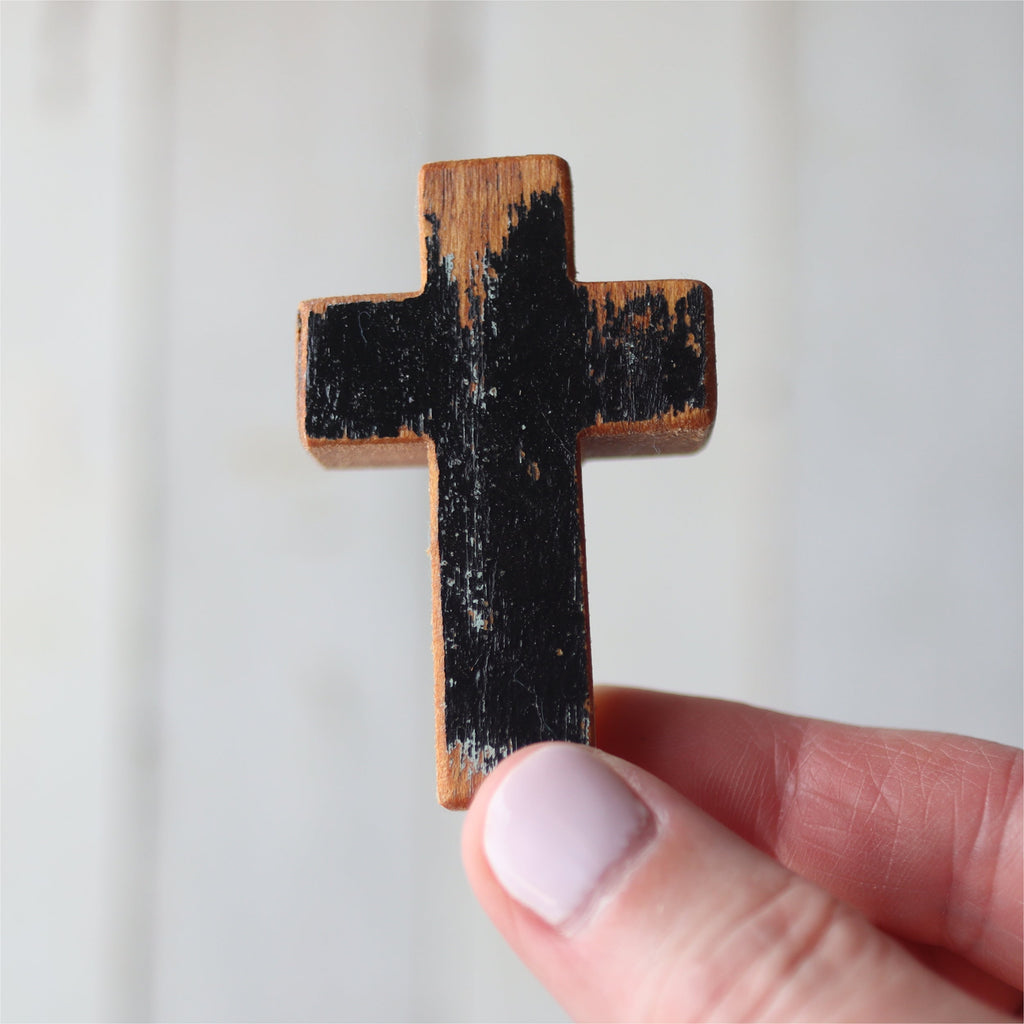 Handmade Wooden Pocket Crosses