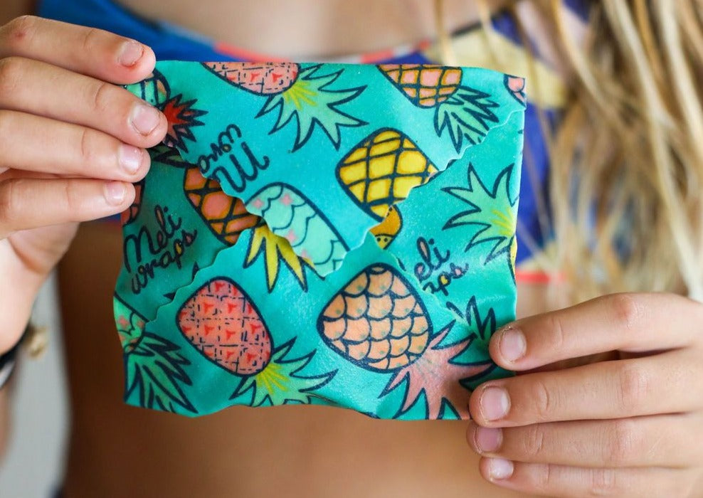 Beeswax Wrap Bulk Roll - Pineapple Print