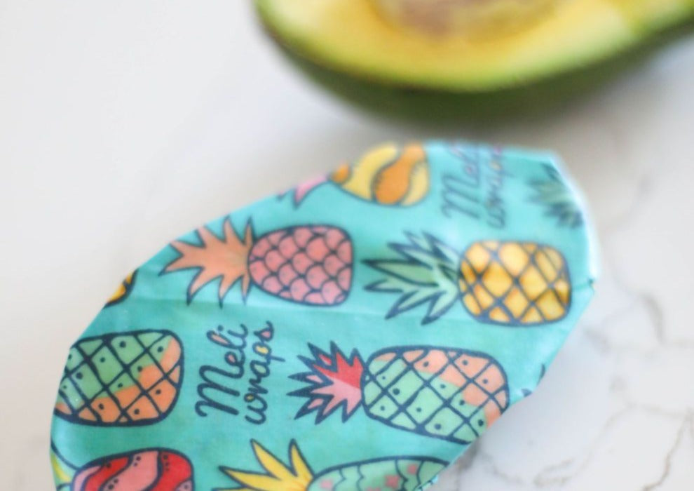 Beeswax Wrap Bulk Roll - Pineapple Print