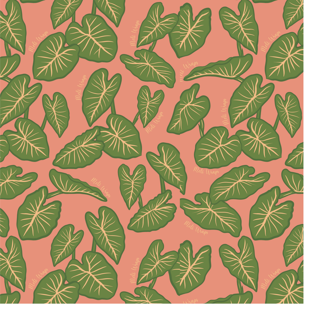 Beeswax Wrap Bulk Roll - Kalo Print