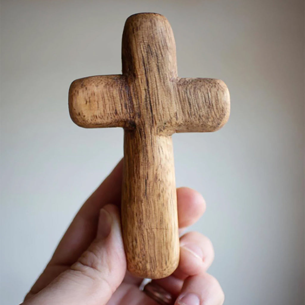 Hand-carved Wooden Prayer Crosses