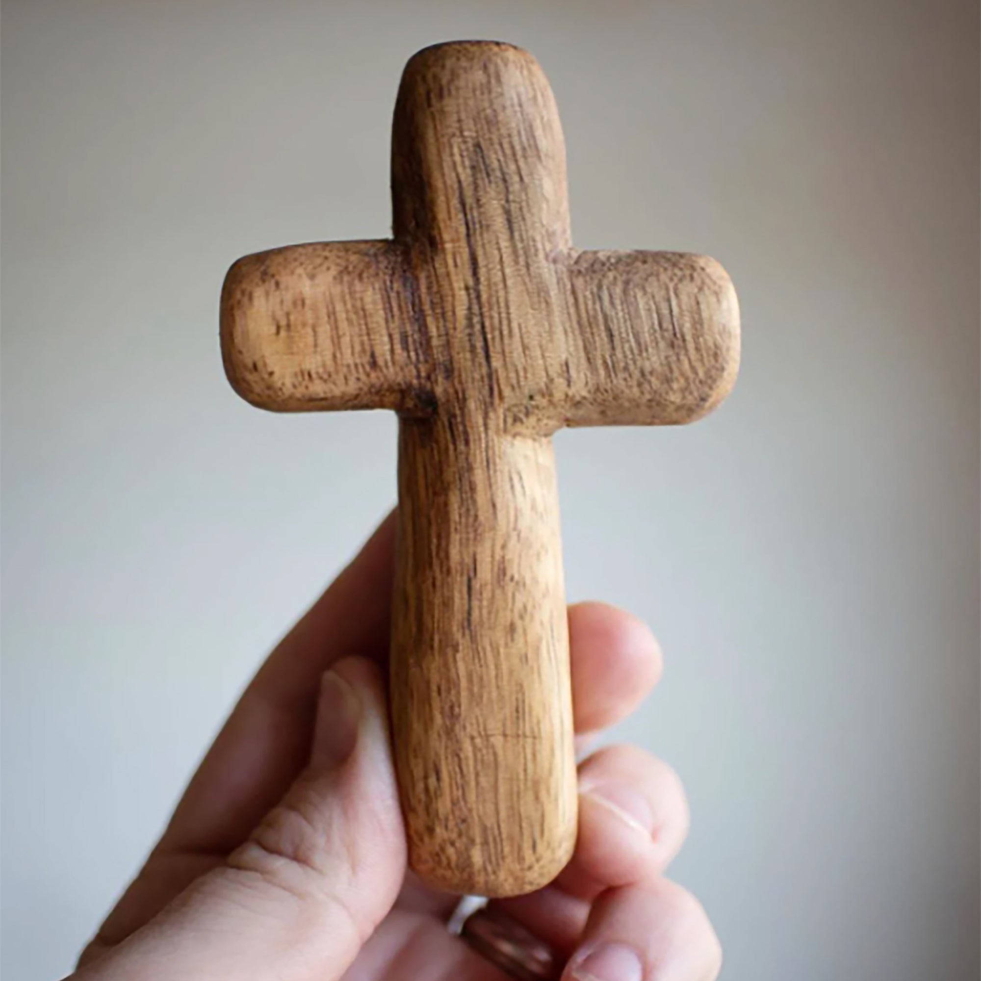 Hand-carved Wooden Prayer Crosses