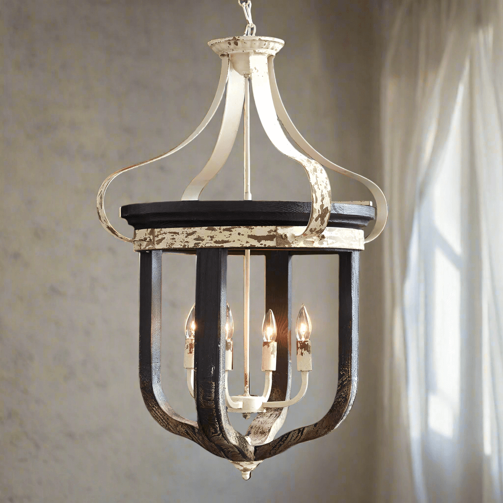 Rustic Vintage Farmhouse Chandelier