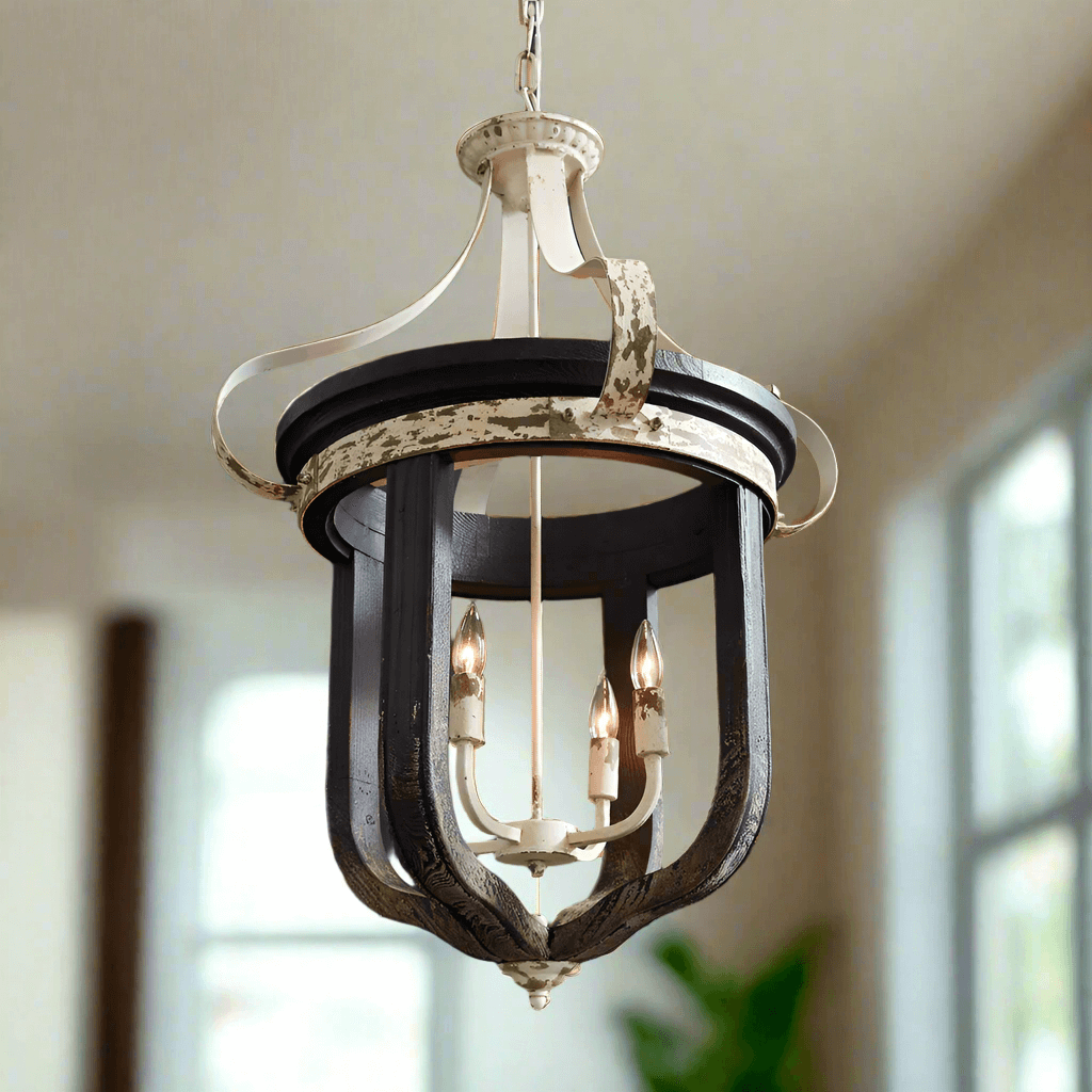 Rustic Vintage Farmhouse Chandelier