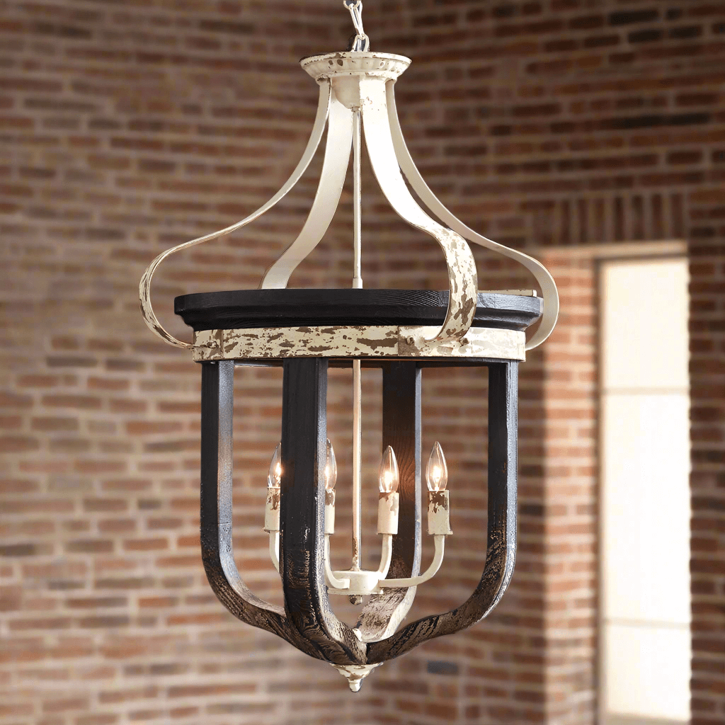 Rustic Vintage Farmhouse Chandelier