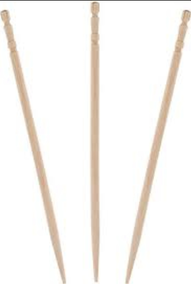 Unflavored Birchwood Toothpicks in Plastic Tube Or Jar