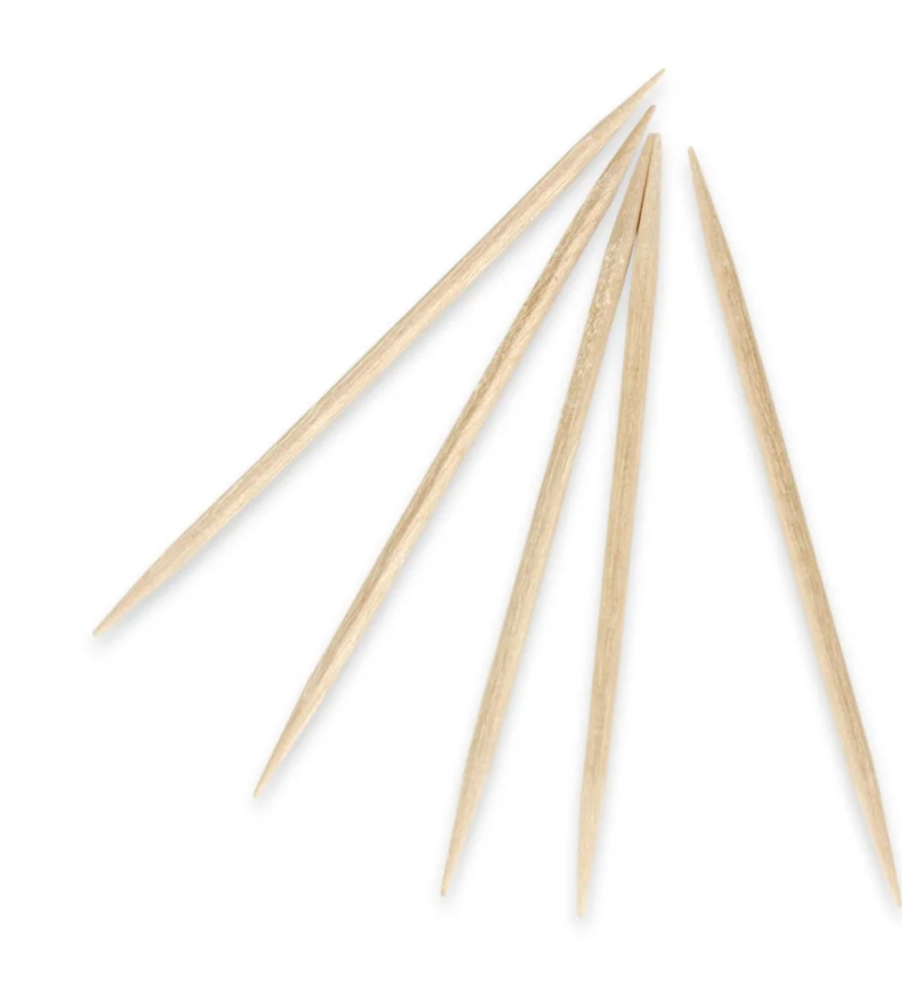 Unflavored Birchwood Toothpicks in Plastic Tube Or Jar