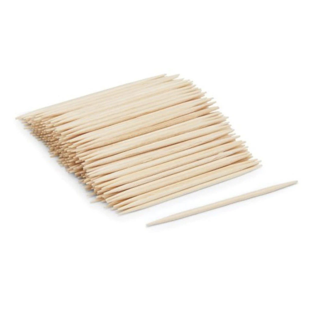 Unflavored Birchwood Toothpicks in Plastic Tube Or Jar