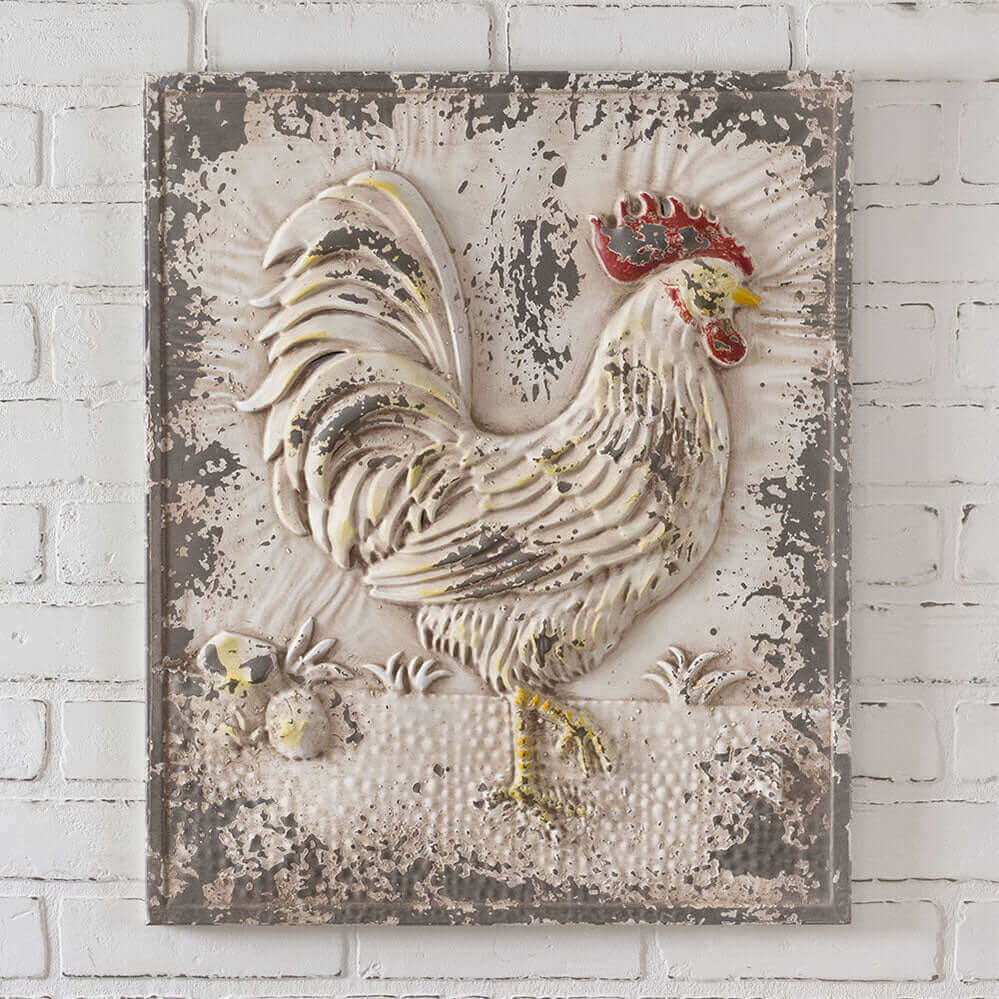 Vintage Farmhouse Rooster Wall Décor