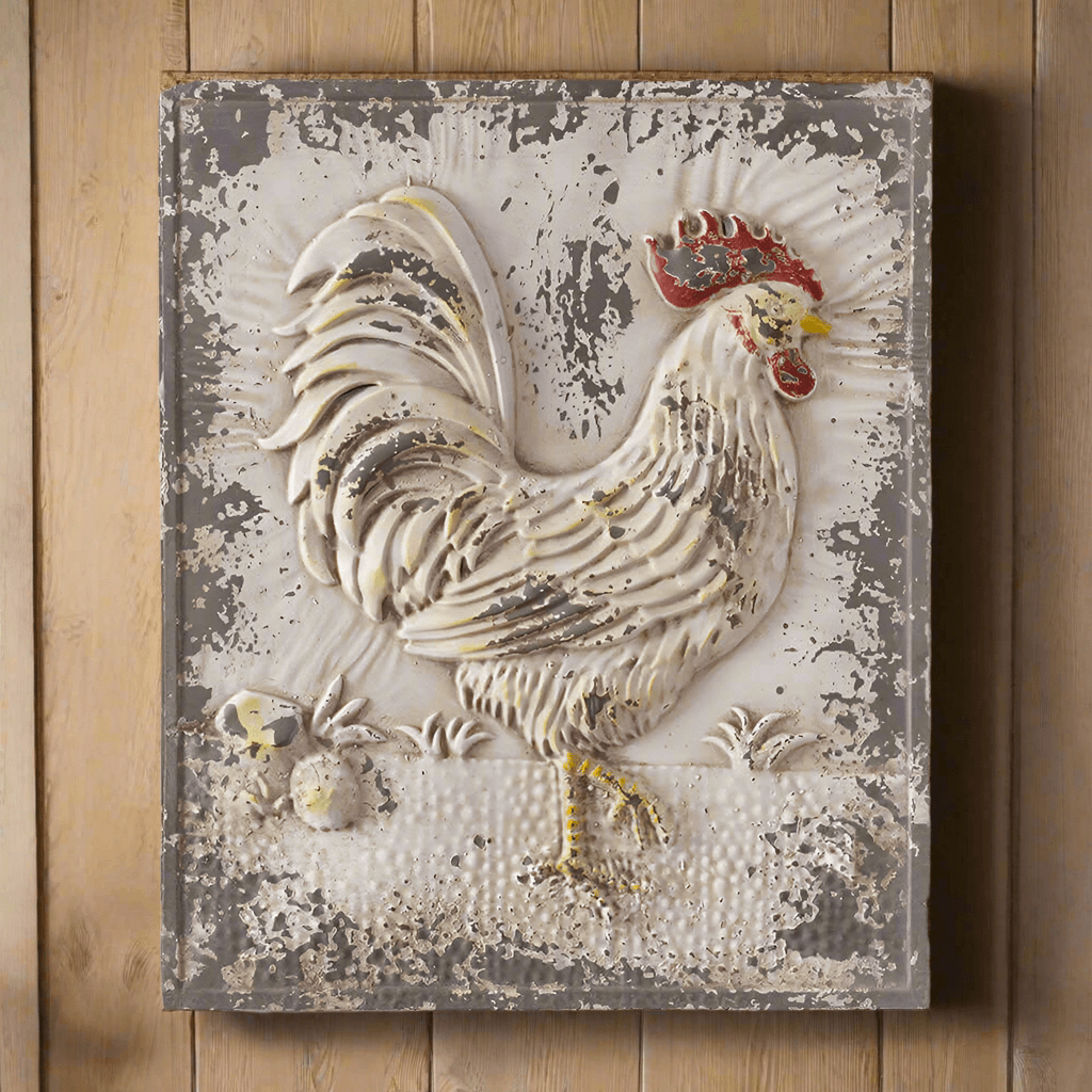 Vintage Farmhouse Rooster Wall Décor