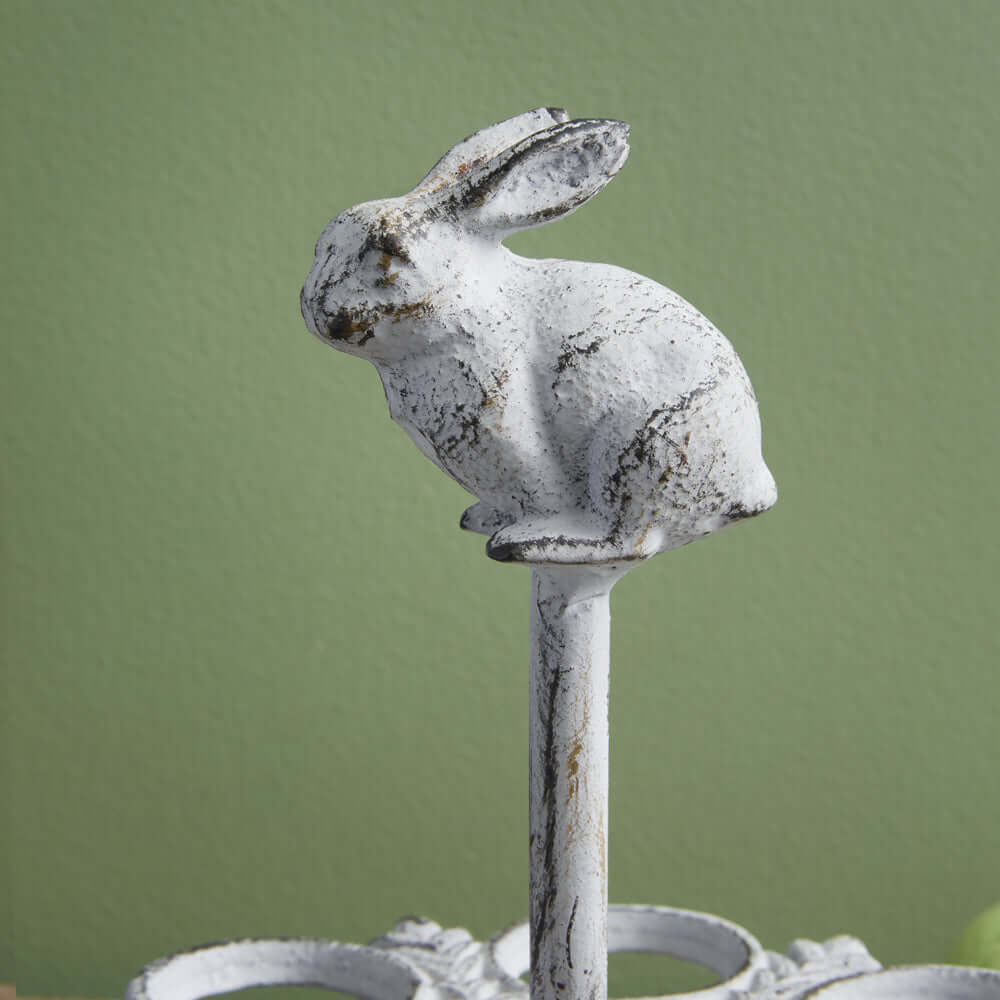 Vintage Bunny Egg Holder Stand