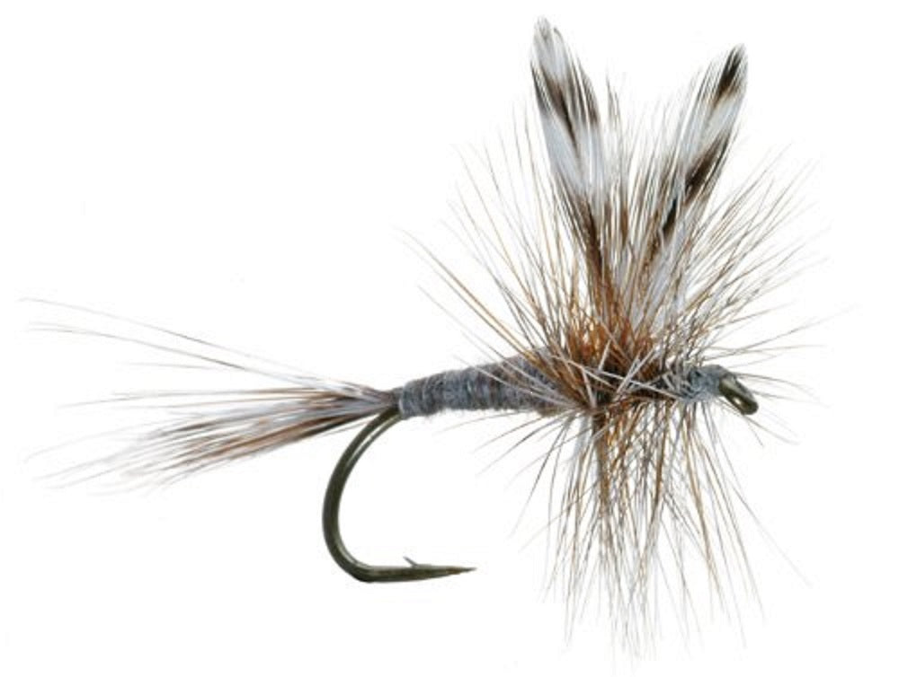 3 Pack Barbless Adams Classic Dry Fly - Hook Size 18