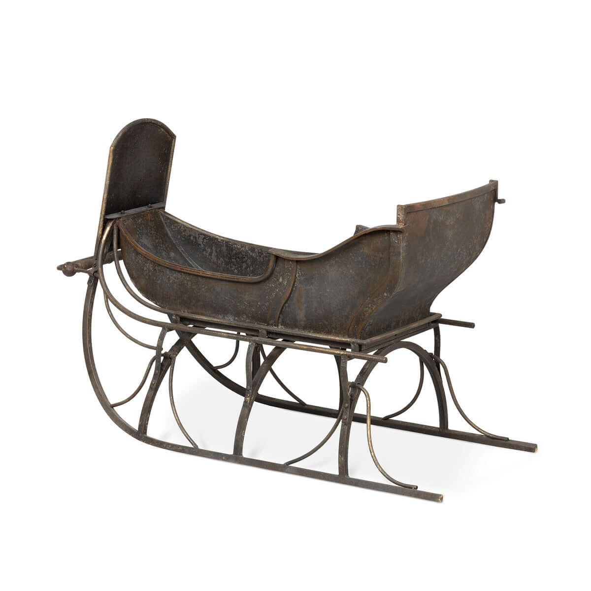 Antique Iron Cutter Sleigh Christmas Décor