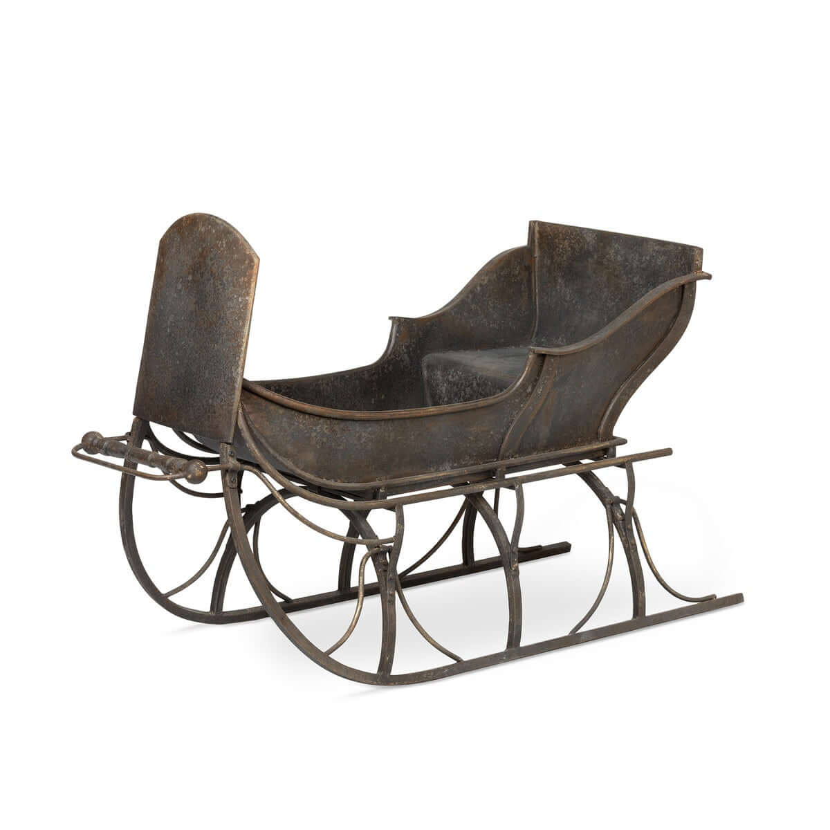 Antique Iron Cutter Sleigh Christmas Décor