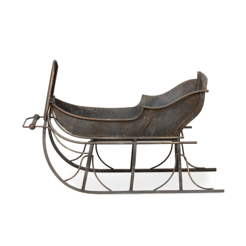 Antique Iron Cutter Sleigh Christmas Décor