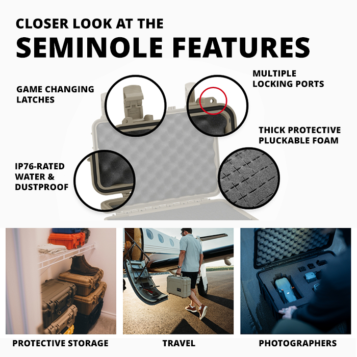 Seminole Watertight Protective Case