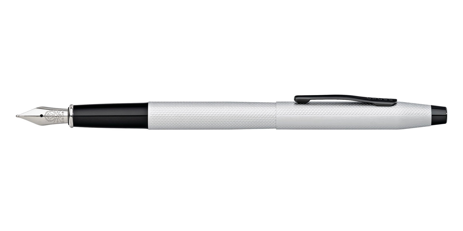 Classic Century® Brushed Chrome Fine Nib Fountain Pen