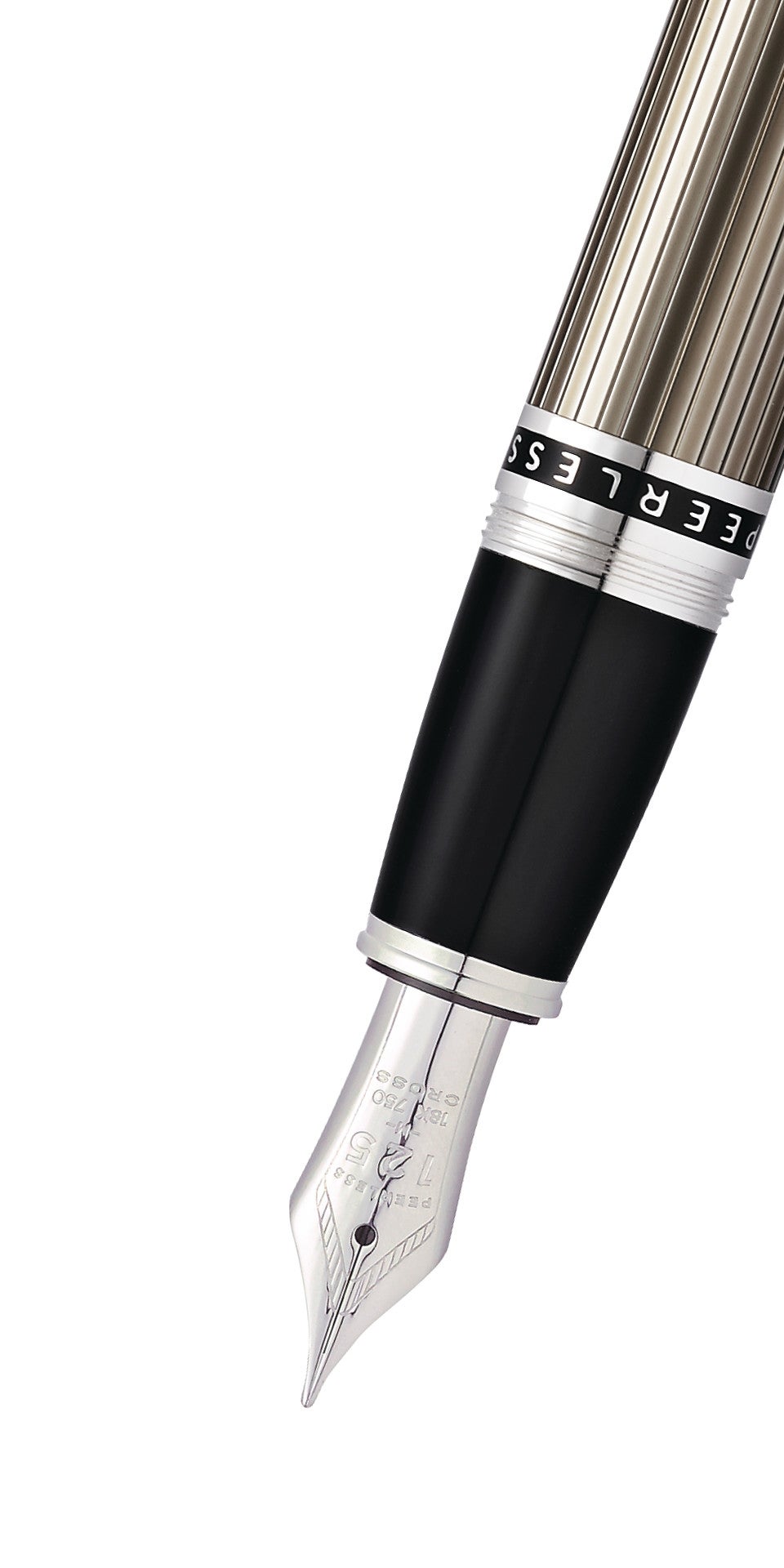 Peerless™ Translucent Titanium Gray Fountain Pen