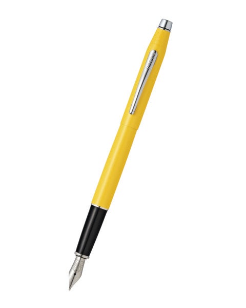 Classic Century® Sunrise Yellow Pearlescent Lacquer Fine Nib Fountain Pen