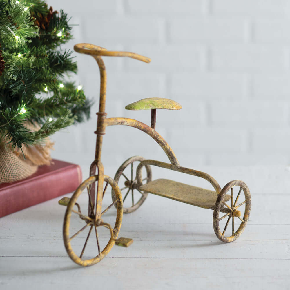 Vintage Weathered Decorative Toy Tricycle